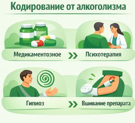 кодирование от алкоголизма в Северодвинске Санати
